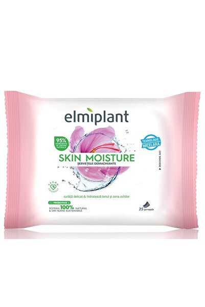Crocodileskids Μαντηλάκια Ντεμακιγιάζ, Elmiplant, Για Ευαίσθητο και Ξηρό Δέρμ...