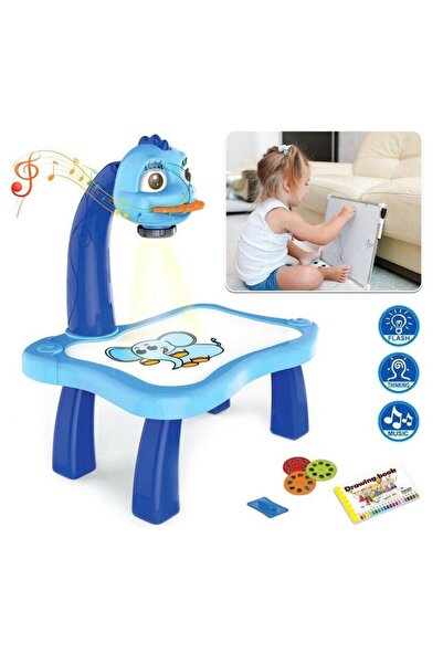 Generic Kids Projector Drawing Table Set with Dinosaur Light – Art & Tracing ...