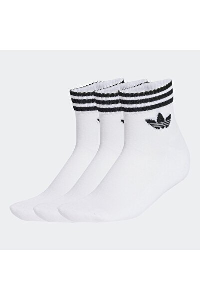 adidas Originals Λευκές Κάλτσες 3 τεμαχίων (JV7435)