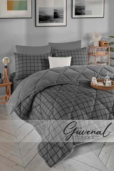 Güvenal Σετ υπνοδωματίου Elena Wellsoft με διπλό ελαστικό σεντόνι και μαξιλαρ...