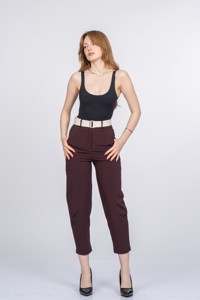 MissVina Παντελόνι από ύφασμα αλεξίπτωτου Alviera μέχρι τον αστράγαλο