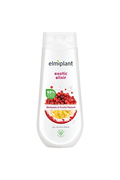 SOHO Gel de Dus Crema, Elmiplant, Cu Merisoare si Fructul Pasiunii, 400 ml,