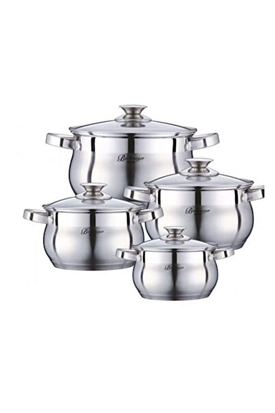 Bachmayer Σετ μαγειρικών σκευών από ανοξείδωτο ατσάλι, 8 τεμάχια