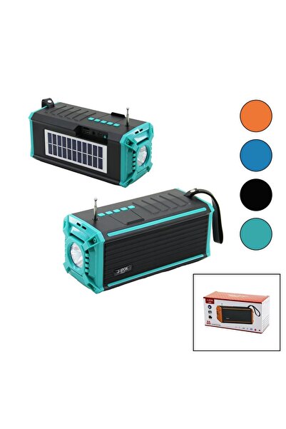 Go İthalat J-İPOK P-520 HASUBA HS-293 FENERLİ SOLAR PANELLİ - USB ŞARJLI BLUE...