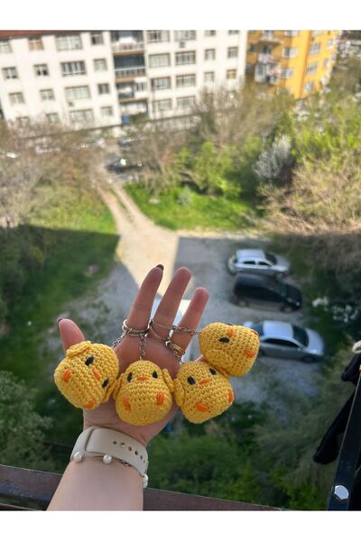Bohan Accessories El İşi Civciv Anahtarlık / Çanta Süsü