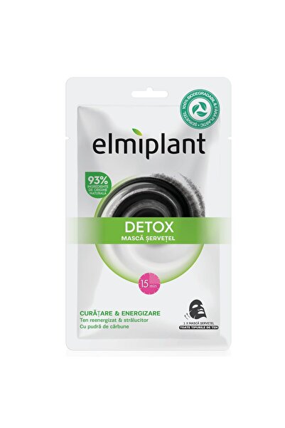ELMIPLANT Μάσκα Προσώπου Ντετόξ, Ελμιπλαντ, 20 ml
