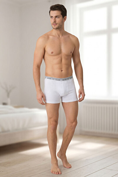 Hepsine Rakip Σετ 6 τεμαχίων Seher Ανδρικά Βαμβακερά Λύκρα Μπόξερ SER0060