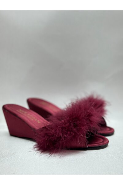 mee looa'n collection Γούνινες παντόφλες προίκας για νύφη