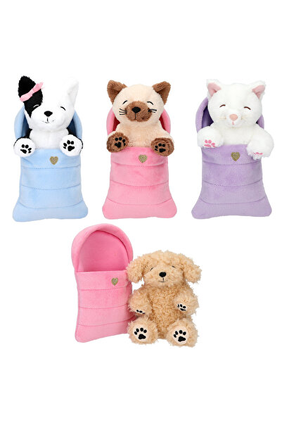 Top Model Τοπμοντέλ Λούτρινα Σκυλάκια ή Γατάκια σε Υπνόσακο (0413146)