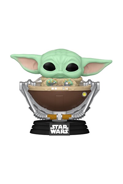 Funko Ποπ! Πόλεμοι των Άστρων # 823 Γκρόγκου σε καρότσι 9 εκ.