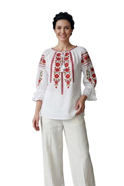 rody's forever Γυναικεία μπλούζα DF λευκό/πορτοκαλί, marimea L