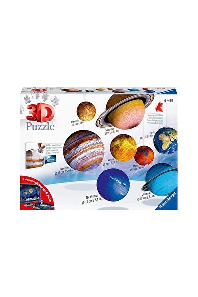 RAVENSBURGER 3D Παζλ Ηλιακό Σύστημα 522 τεμάχια (11668)