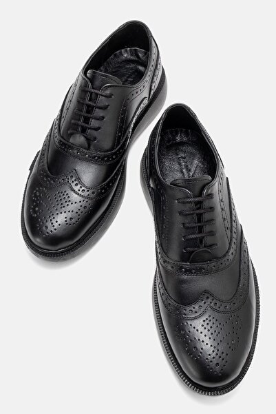 maximoda Hakiki Deri, Poli Tabanlı, 3 Renk Erkek Klasik Ayakkabı