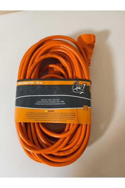 OEM Ηλεκτρικό καλώδιο προέκτασης 20μ, Καλώδιο 3x2.5 mm² – Υψηλής Ισχύος, Επαγ...