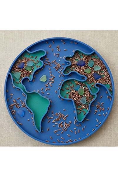 OEM Αισθητηριακός Δίσκος Πλανήτης Γη Μπλε και Πράσινος, Δραστηριότητες παιχνι...