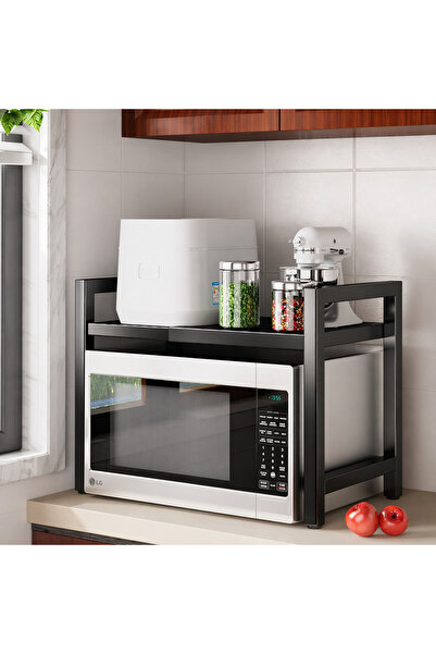 DiscountHUB Επεκτεινόμενο ράφι κουζίνας, ράφι ρυθμιζόμενου ύψους, 46 (Υ) x 36...