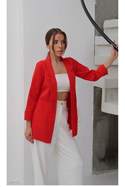 Tanem Kol katlamalı blazer ceket