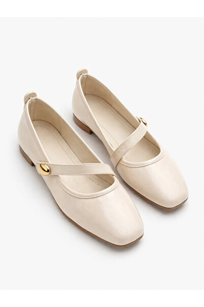 star shoes Γυναικεία λουστρίνια μπαλαρίνες με κομψή πόρπη και άνετη σόλα για ...