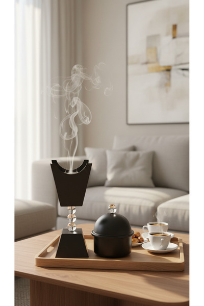 Generic Incense Burner with Elegant Incense Box with Stable Base and a Luxuri...