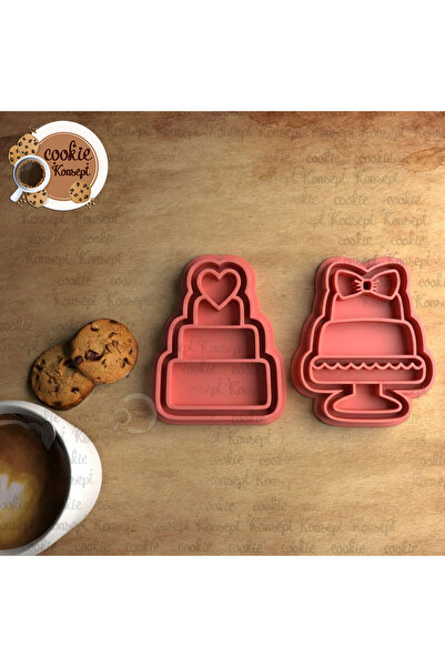 CookieKonsept الزواج |   مجموعة قوالب الكوكيز من لوف كونسبت |   كعك، عجينة ال...