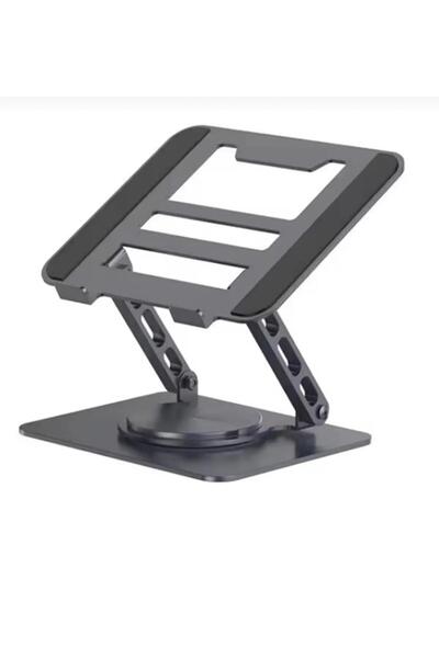 KTR TECH 360 Derece Dönen Ayarlanabilir Katlanabilir Metal Notebook Laptop Yü...