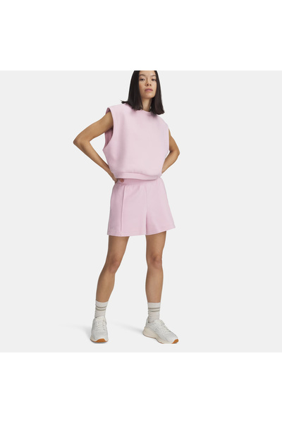 Under Armour Unstoppable Fleece Kadın Pembe Şort