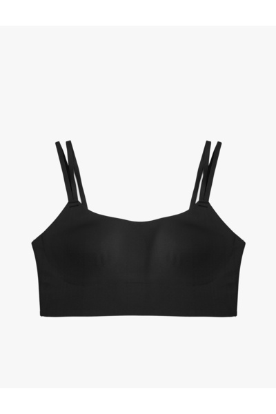 Koton Αθλητικό σουτιέν με λεπτές τιράντες, στενή εφαρμογή, αμάνικο και με επέ...