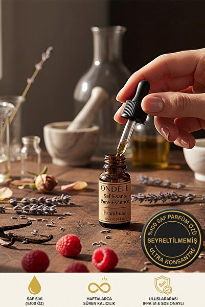 ONDÉLE %100 Saf Frambuaz Esansı 10ml | Seyreltilmemiş Ultra Konsantre Parfüm ...