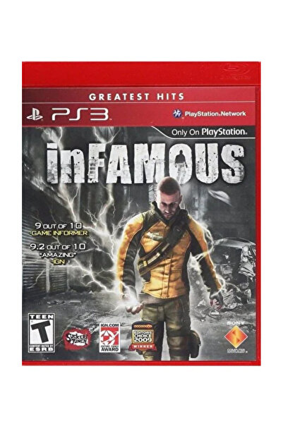 Game Infamous Ps3 Oyunu Orijinal - Kutulu Playstation 3 Oyunu