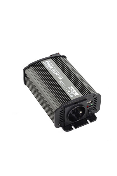 CAR Invertor auto Car-300 din 12V în 230V, USB, 300W