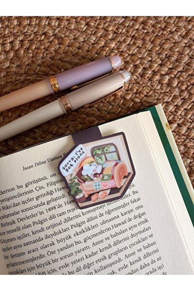 Flurina Studio Mıknatıslı Kitap Ayracı No:21 - I Have Plans