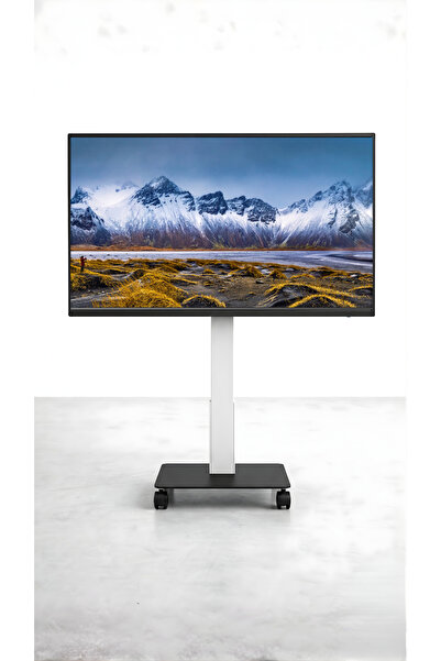 Kevega Tekerlekli Televizyon Ünitesi & Televizyon Siyah-Beyaz 32''–75'' inç e...