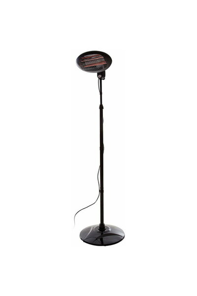 Sunred SMQ2000A Heater, Incalzitor infrarosu cu picior, 2000 W, Negru,Cu prot...