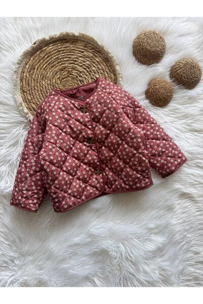 Snook kids ÇİÇEK DESENLİ KAPİTONE CEKET