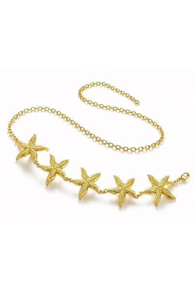 ELVEA Starfish Figured Body, Waist, Dress, Pants and Skirt Matching Chain Belt Set