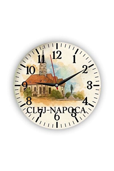 Inedit Print Ceas de perete atractii Cluj-Napoca SVCJ5