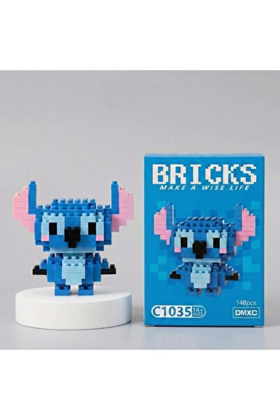 Margo Toys Bricks 3D Puzzle Yapı Blokları Seti - Stitch