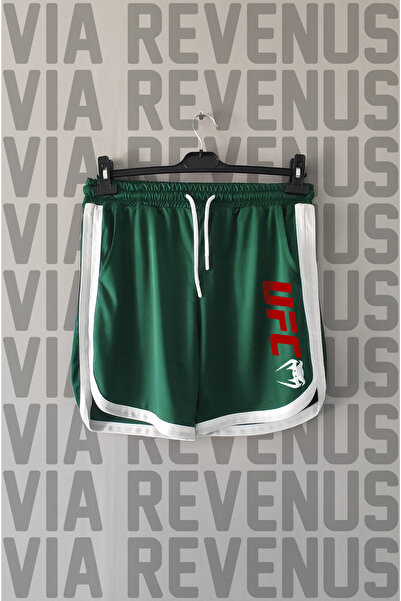 Vordevia Σορτς προπόνησης αθλητικών δραστηριοτήτων UFC με στάμπα Unisex Retro...