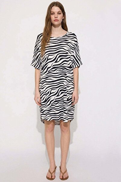 COTENCONCEPT Άνετο φόρεμα τουνίκ με ρευστή εφαρμογή για καθημερινή χρήση