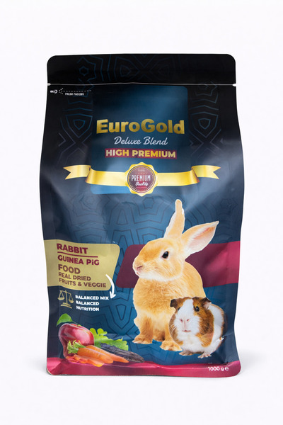 EuroGold Tavşan ve Ginepig Yemi 1000 GR.