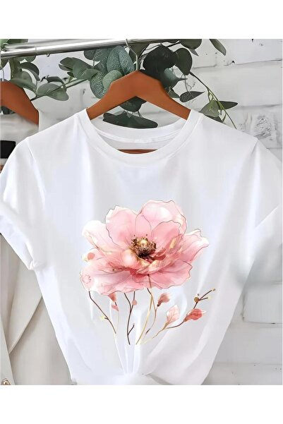 DİVİN Γυναικείο Στυλάτο Μπλουζάκι Streetwear με Στάμπα