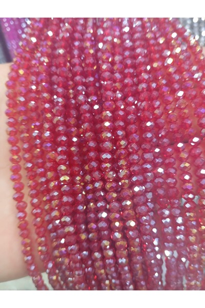 Ralp Moda 4 mm Crystal Glass Beads 10 Strands