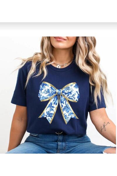 DİVİN Unisex Κουλ Μπλουζάκι Streetwear με Χρυσό Γραφικό