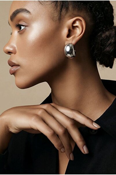 Monalisa Home Dot Steel Figured Earrings