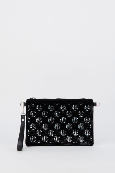 Vivaq Γυναικεία τσάντα πορτφόλι και clutch με λουράκι αστραγάλου και λουράκι ...