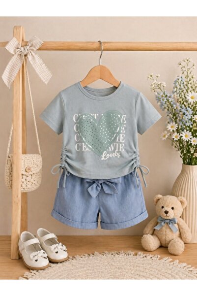Superbaby MINAMINOKIDS σετ κοριτσιών με σορτς