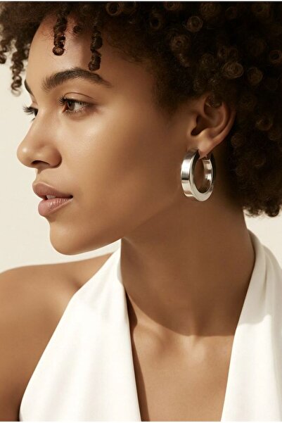 Monalisa Home Tarnish-Resistant Steel Dangle Hoop Earrings