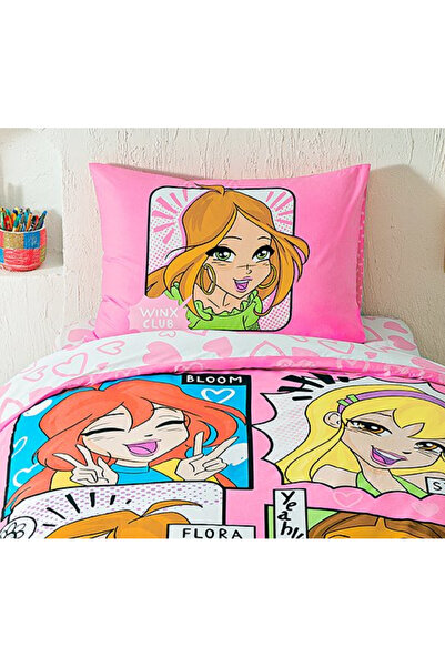 Taç Zorluteks Out Wınx Patterned 100% Cotton Fabric 1 Piece Pillowcase 50X70 cm