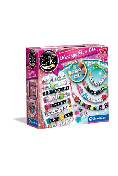 CLEMENTONI Crazy Chic Mesaj Bileklikler Seti