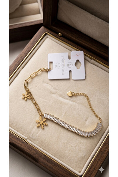 İNN JEWELLERY Steel Bracelet, Anti-Tarnish, Anti-Allergic, with Vip Figure (2...